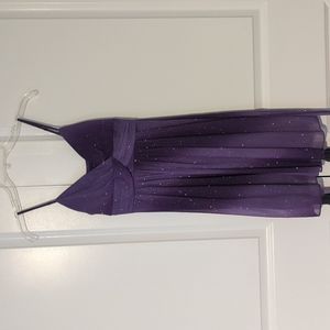 Ruby Rox Sparkley Purple Cocktail Dress